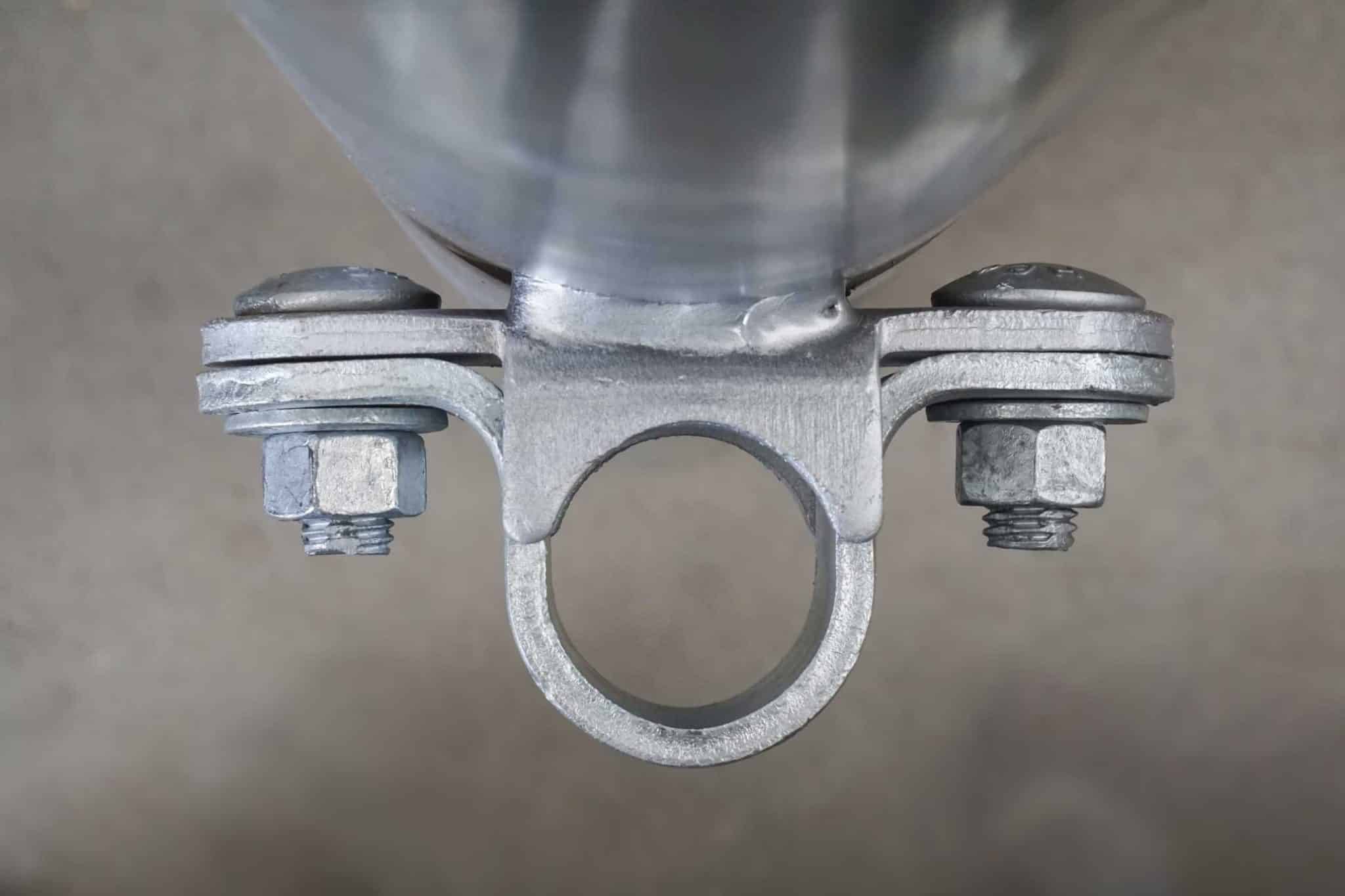 TSBP25HD---Welded---Top Top View Of Weld-On Top Saddle & Backing Plate