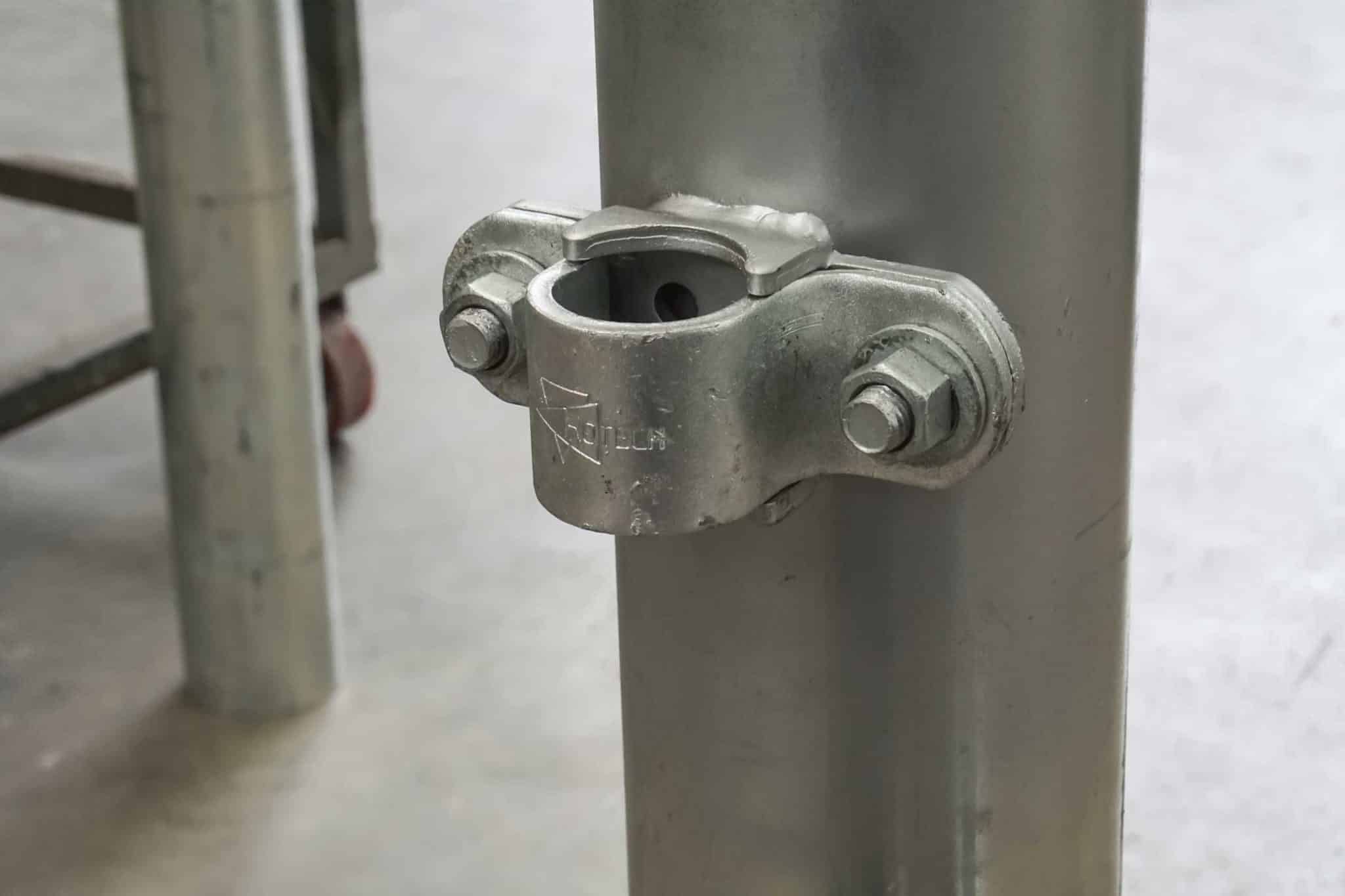 TSBP25HD---Welded Weld-On Top Saddle & Backing Plate